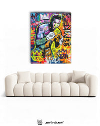 Art VLADI - IRON MIKE- Print Painting - www.vladicomics.com