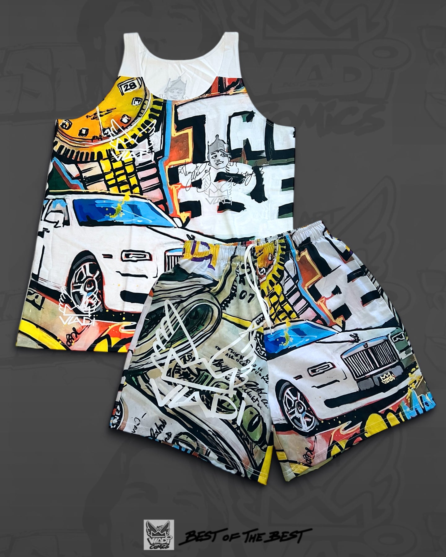 Art VLADI - Billionaire - Sets Bra Short - www.vladicomics.com