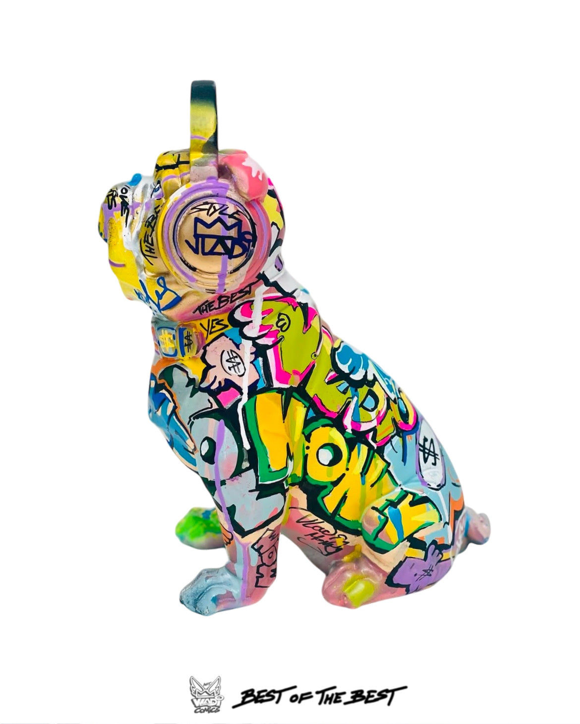 Art VLADI - City Doggie -Money - Pop Figure - www.vladicomics.com
