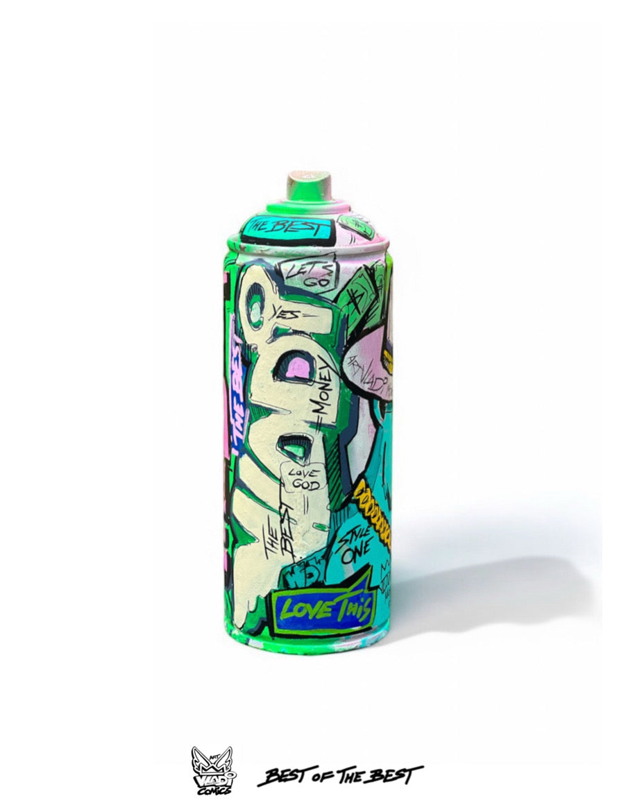 Art VLADI - KONG - Spray Cans - www.vladicomics.com