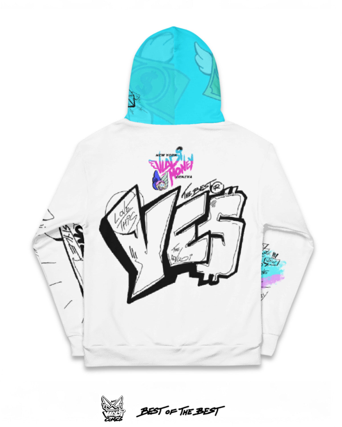 Art VLADI - WOW YES - Sweatshirt - www.vladicomics.com