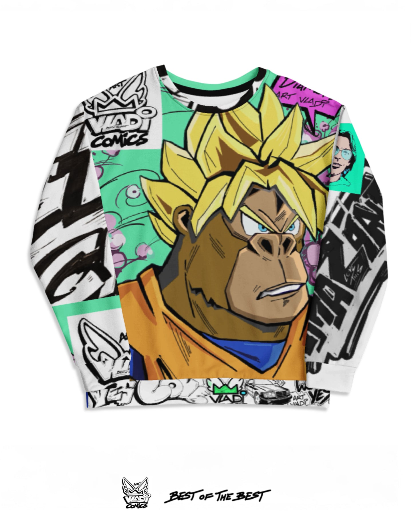 Art VLADI - KONG - Sweatshirt - www.vladicomics.com