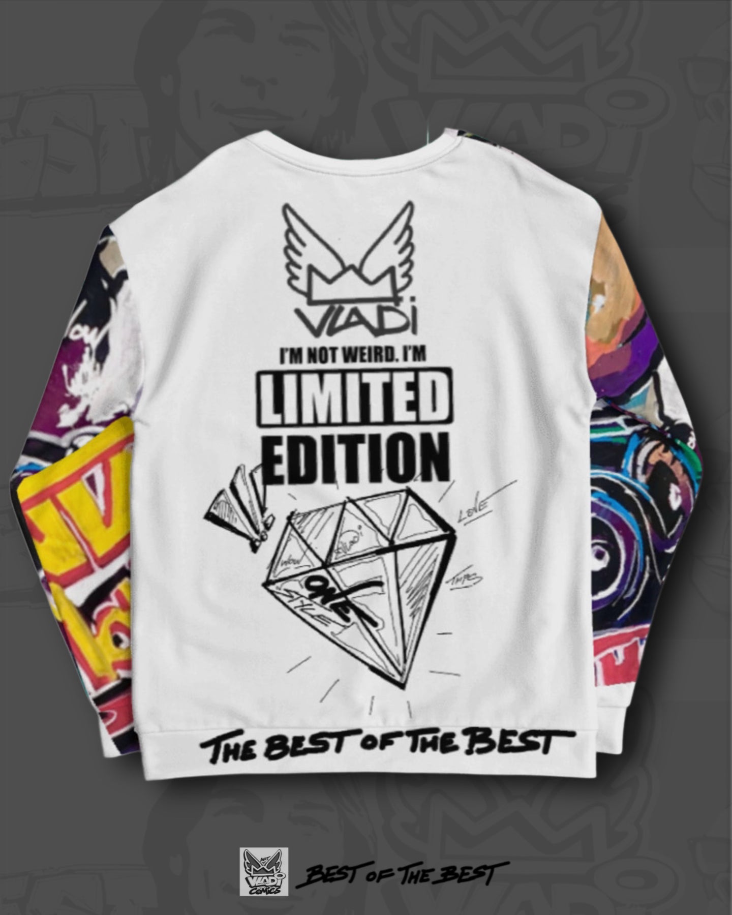 Art VLADI - Mint Elite - Capone - Sweatshirt - www.vladicomics.com