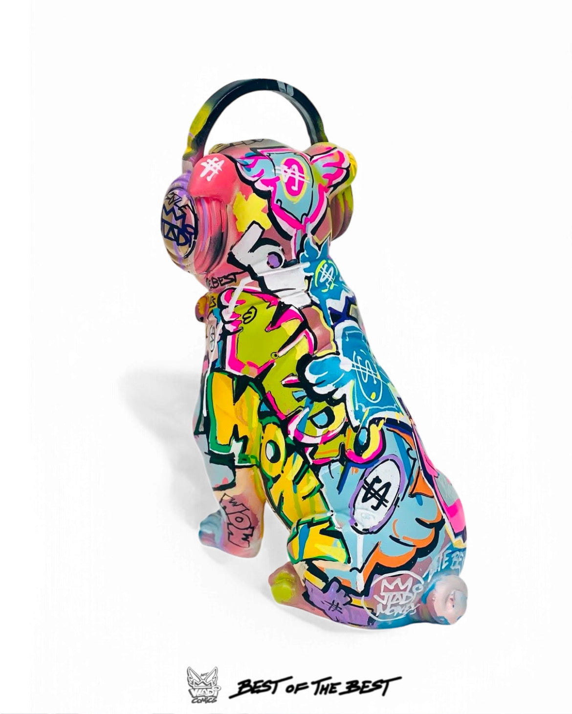Art VLADI - City Doggie -Money - Pop Figure - www.vladicomics.com