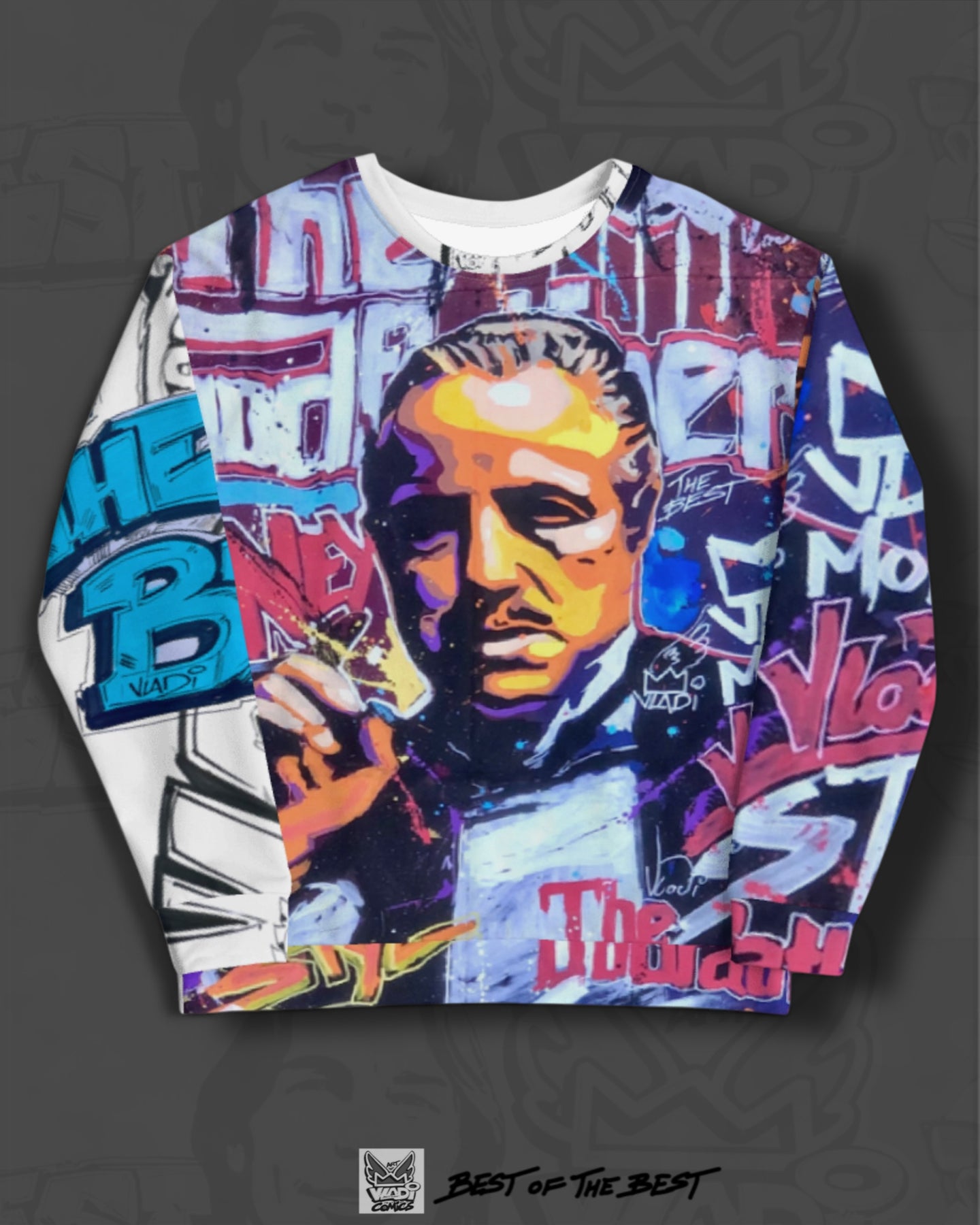 Art VLADI Mint Elite - The Godfather - Sweatshirt - www.vladicomics.com