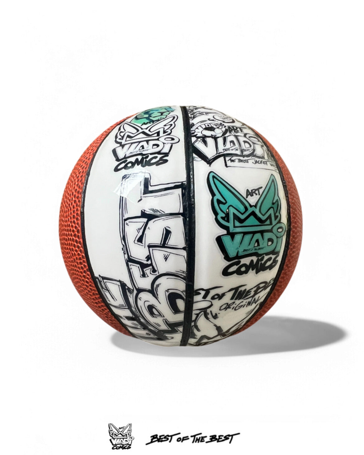 Art VLADI Sport - The Best - Basketball Ball - www.vladicomics.com